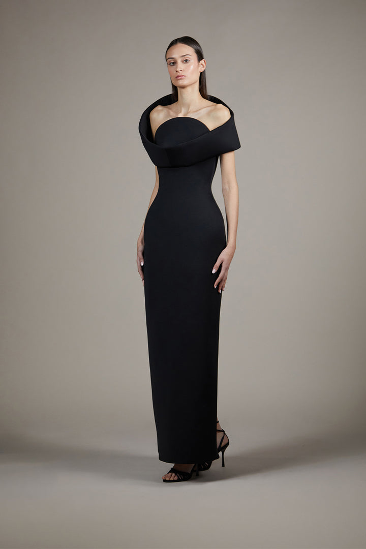 Isabel Sanchis, Hafsi, Off-the-Shoulder Evening Gown | Esposa