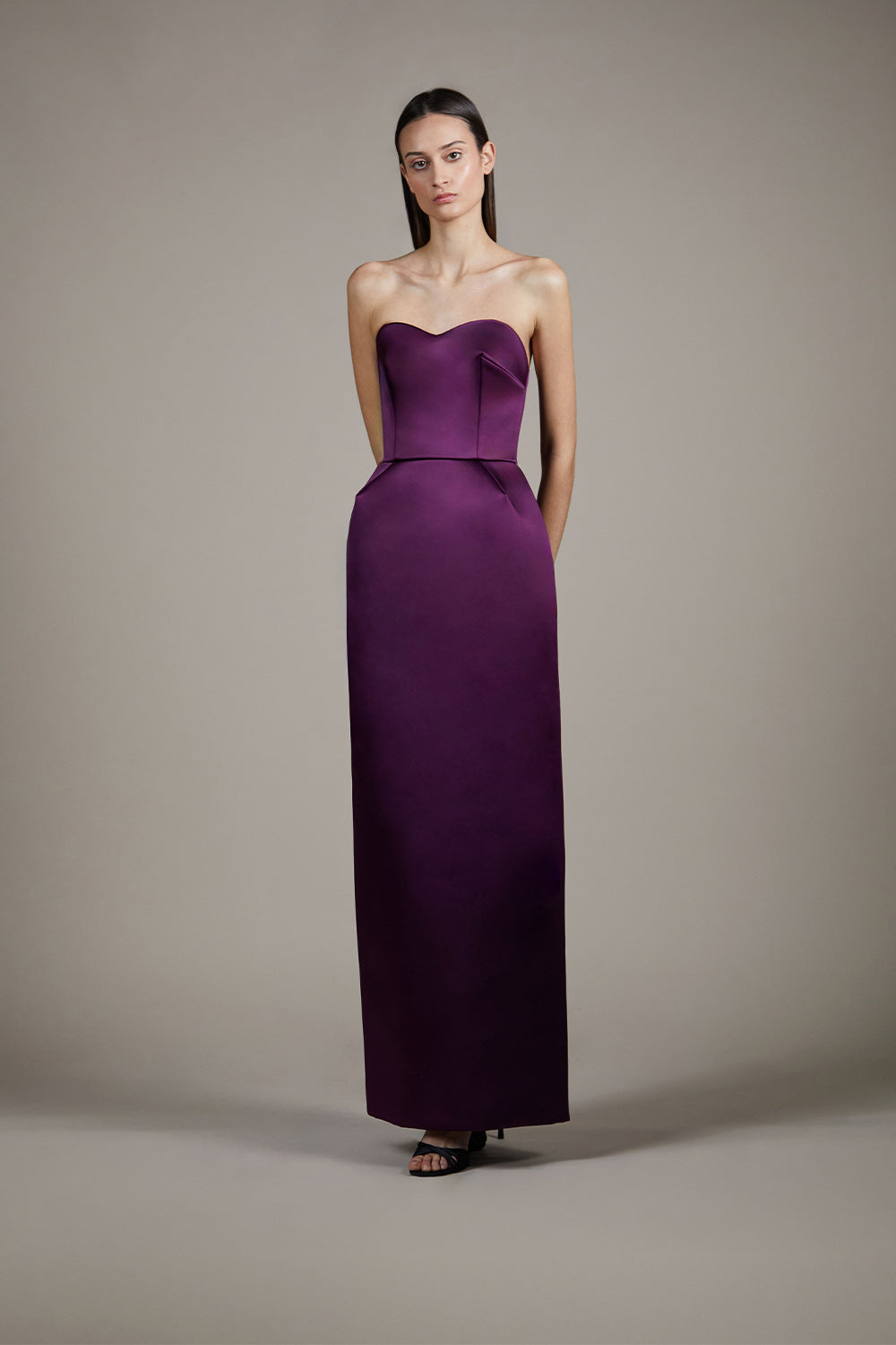 Isabel Sanchis, Hag, Strapless Straight Evening Gown | Esposa
