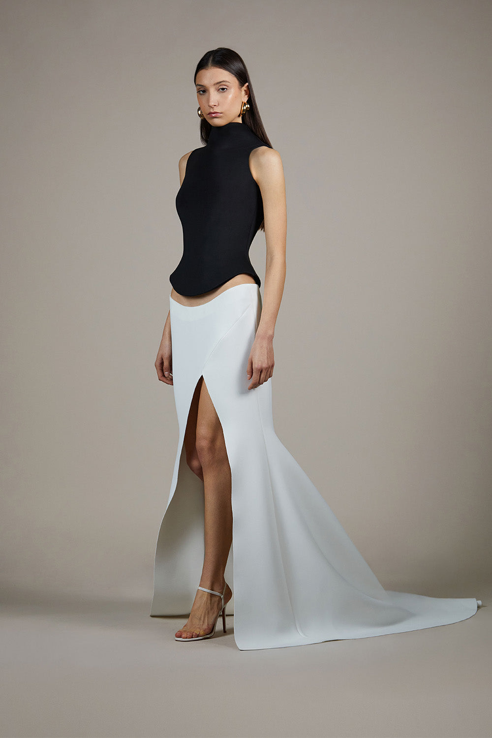 Isabel Sanchis, Ibernal, High-Neck Evening Gown | Esposa