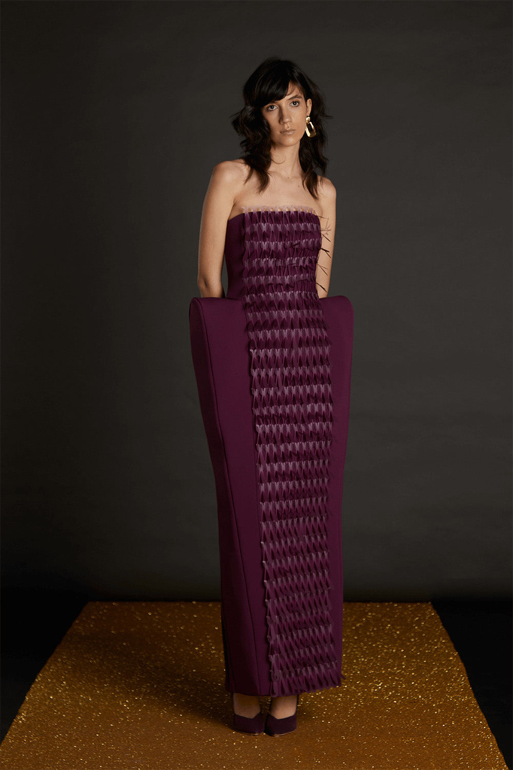 Isabel Sanchis, Jabato, Statuesque Straight Gown | Esposa