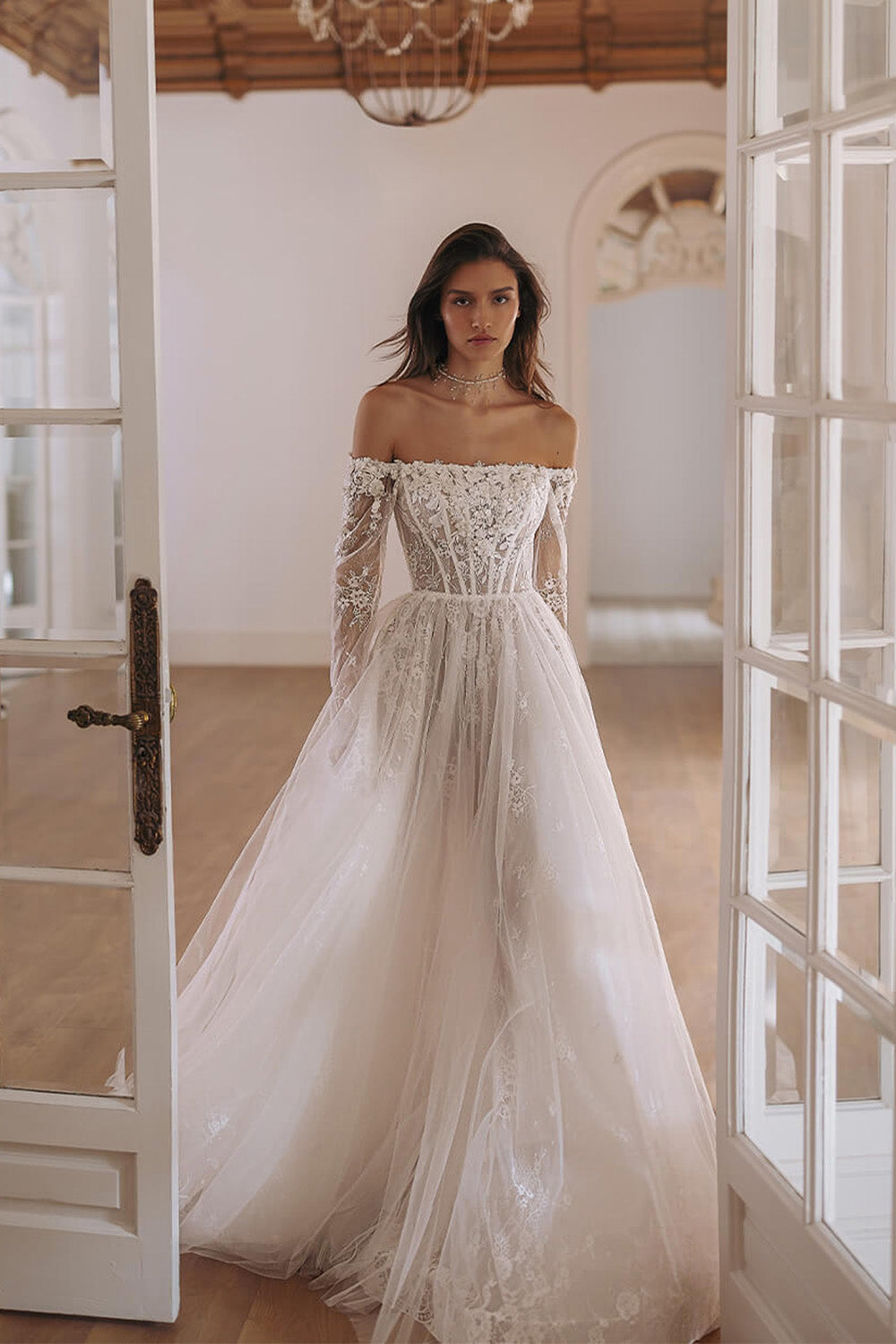 Wona Concept, Off Shoulder Corset Dress | Esposa