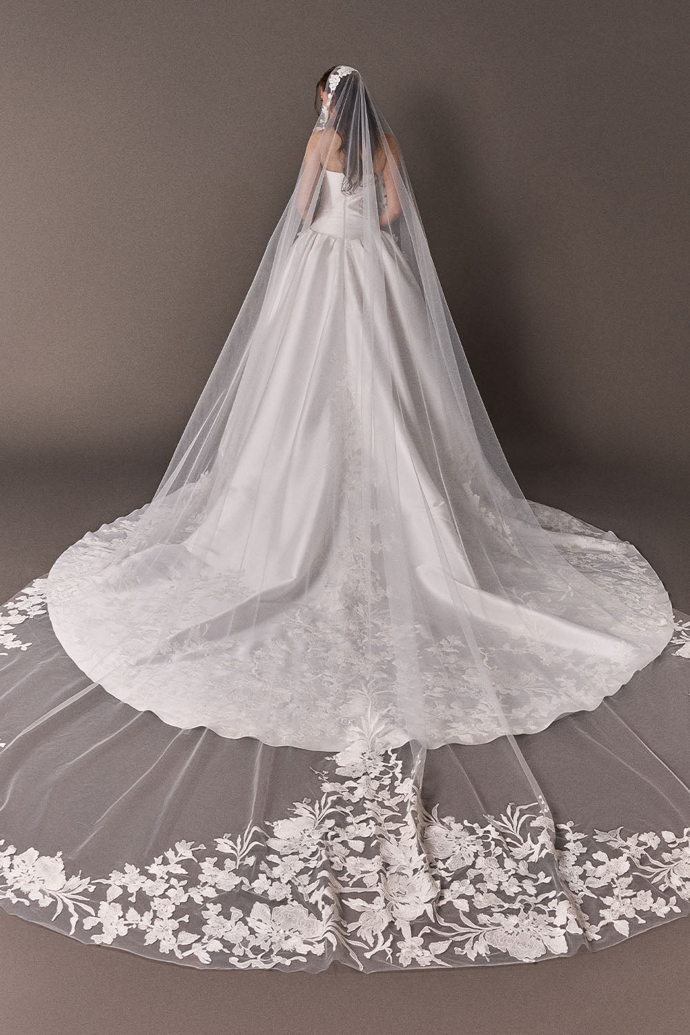Plume by Kristie, Jasmine, Royal Satin Ball Gown | Esposa