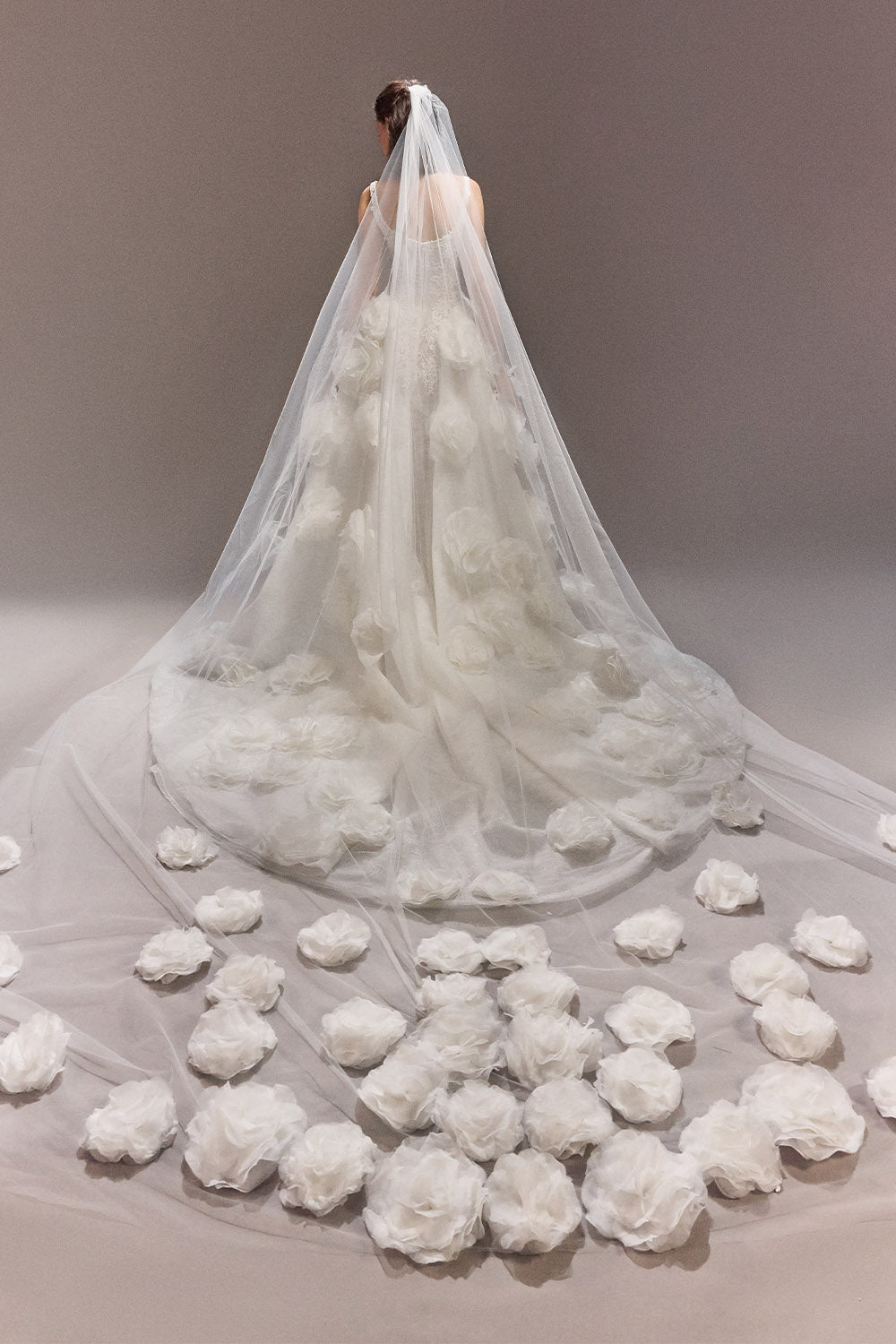 Plume by Kristie, Jessica, Romantic Floral Ball Gown | Esposa