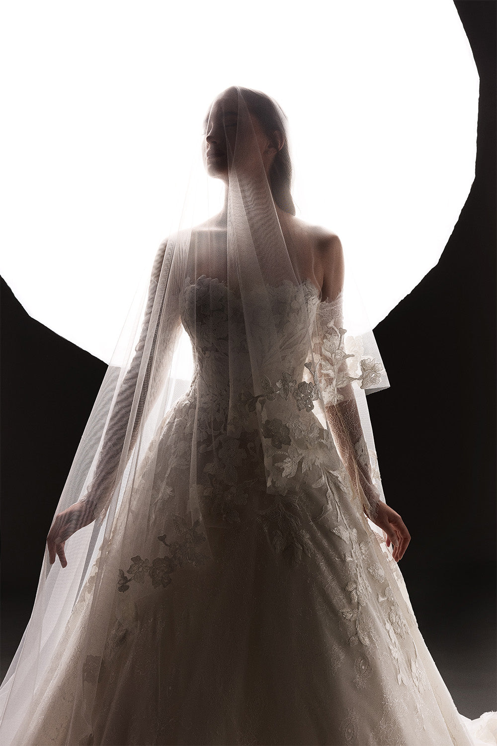Plume by Kristie, Jocelyn, Graceful Lace Ball Gown | Esposa