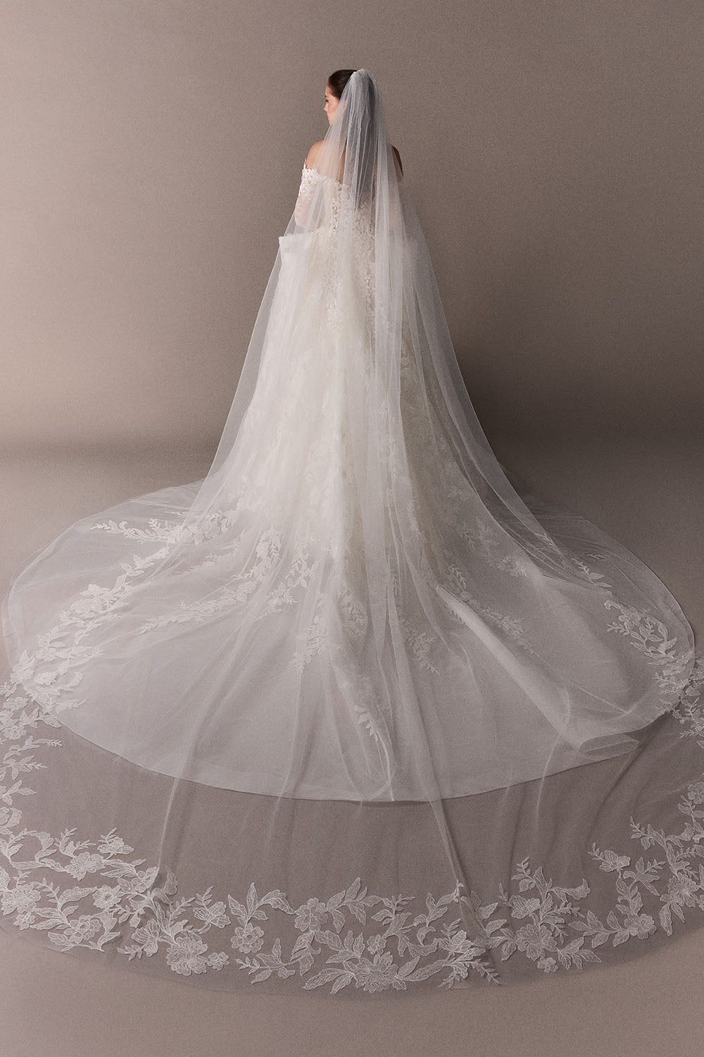 Plume by Kristie, Jodie, Sculpted Lace Ball Gown | Esposa
