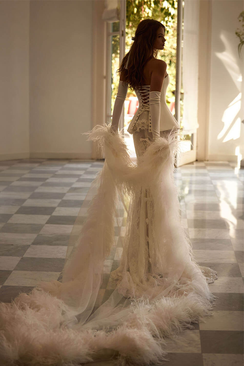 Milla Nova, Corset Chantilly Dress | Esposa