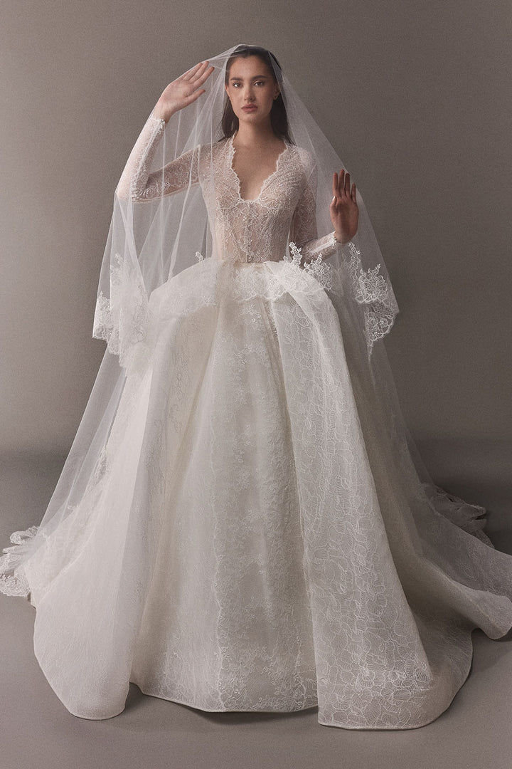 Plume by Kristie, Joud, Dramatic Ball Gown | Esposa