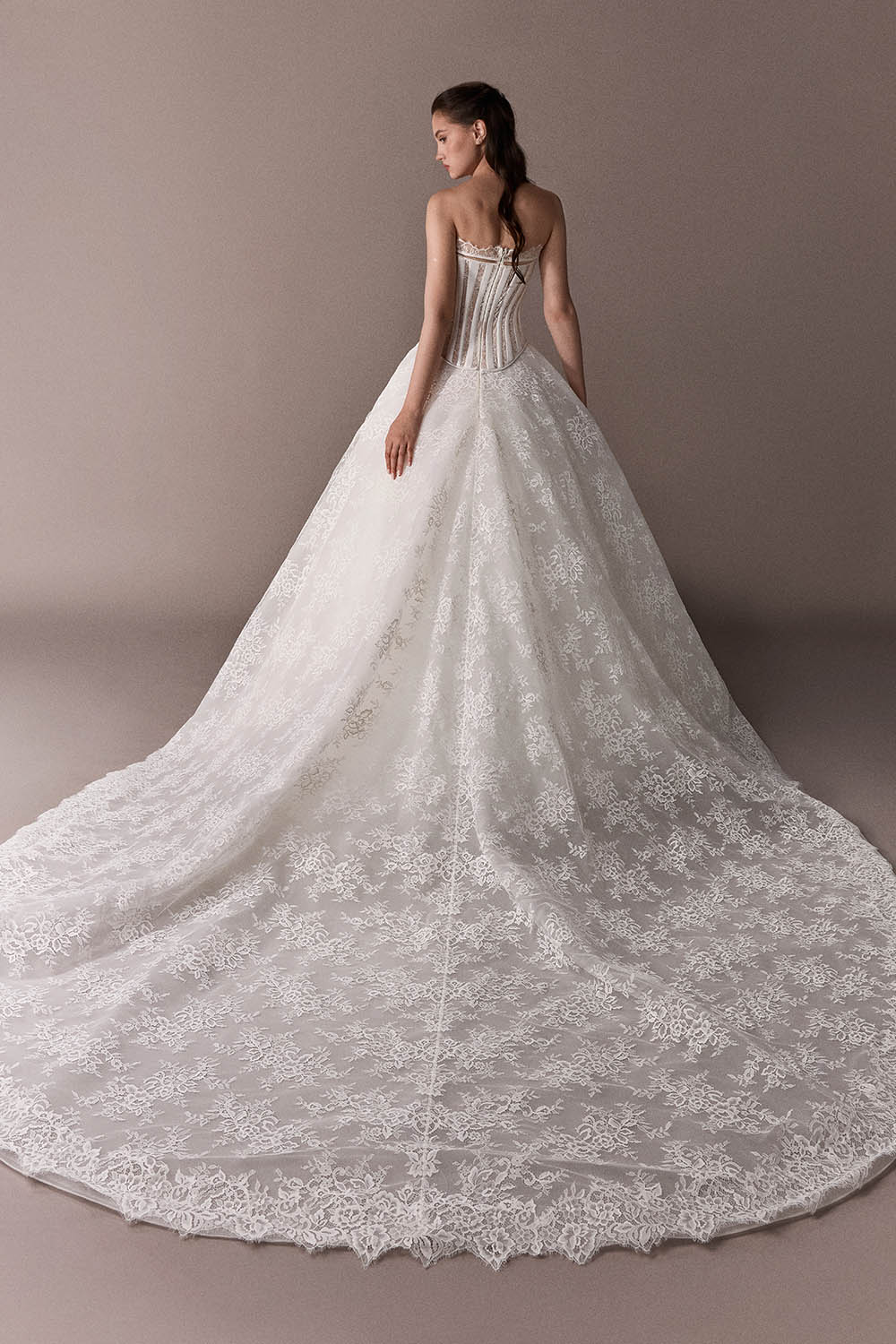 Plume by Kristie, Jules, Enchanting Lace Ball Gown | Esposa