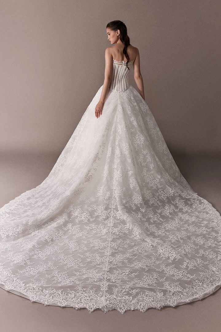 Plume by Kristie, Jules, Enchanting Lace Ball Gown | Esposa