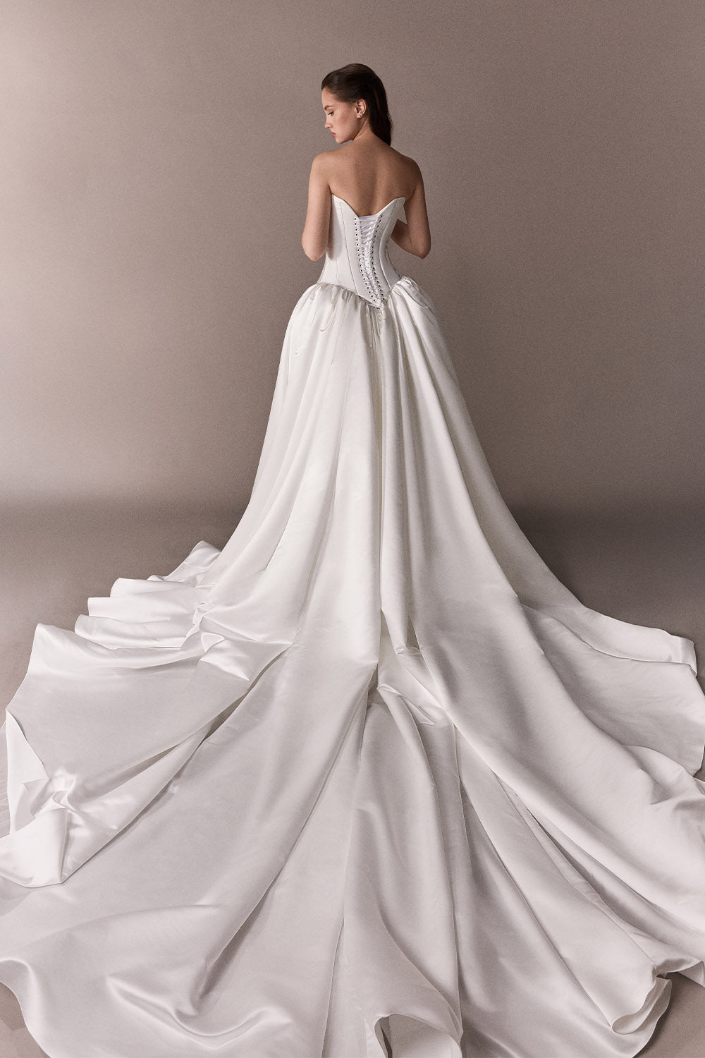 Plume by Kristie, Julia, Delicate Sculpted Gown | Esposa