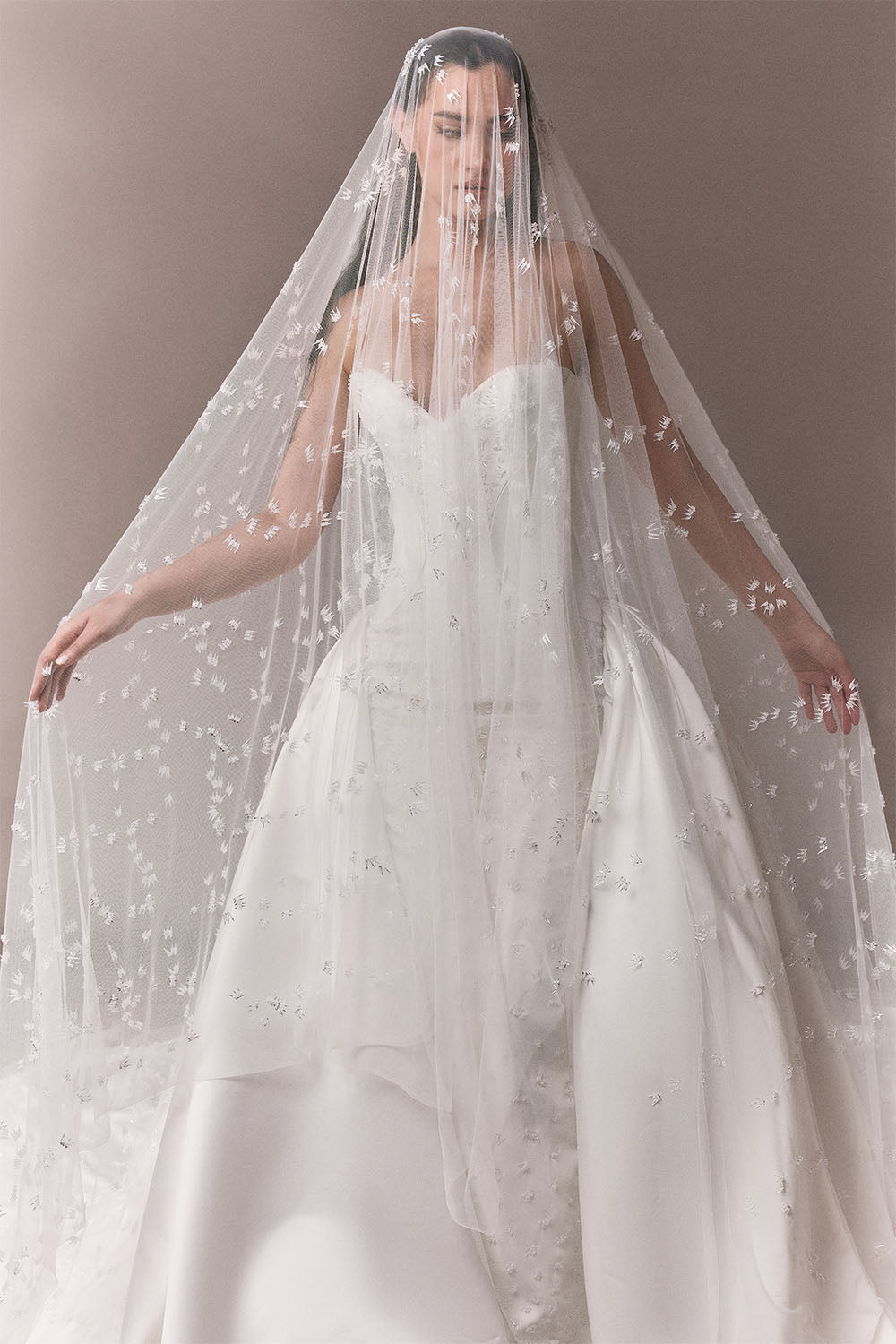 Plume by Kristie, Julia, Delicate Sculpted Gown | Esposa