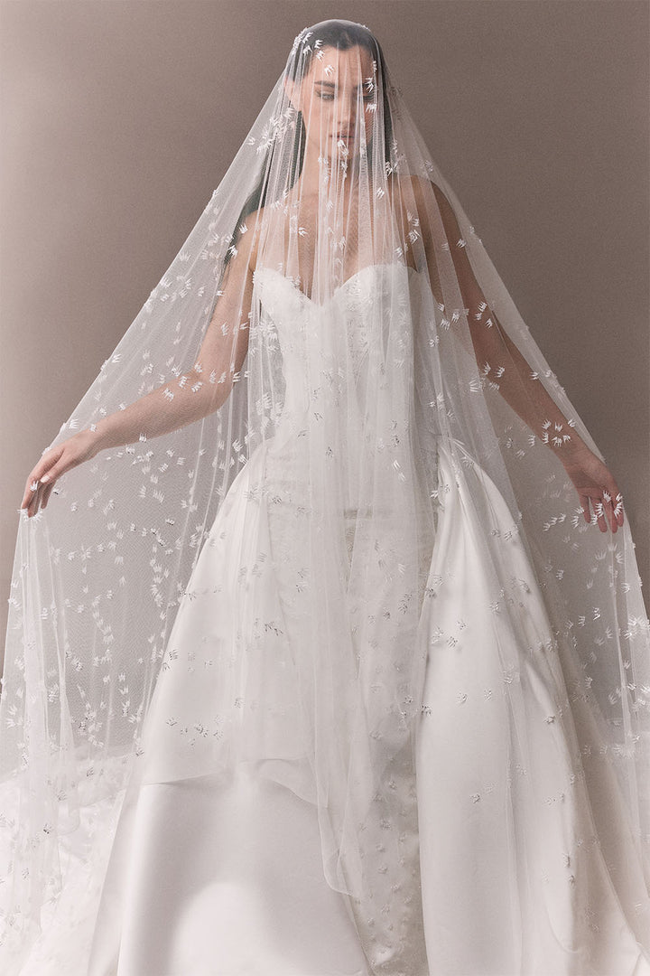 Plume by Kristie, Julia, Delicate Sculpted Gown | Esposa