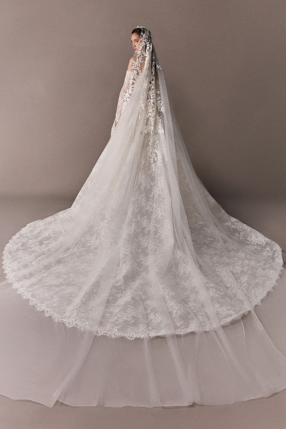 Plume by Kristie, Juri, Softly Sculpted Straight Gown | Esposa