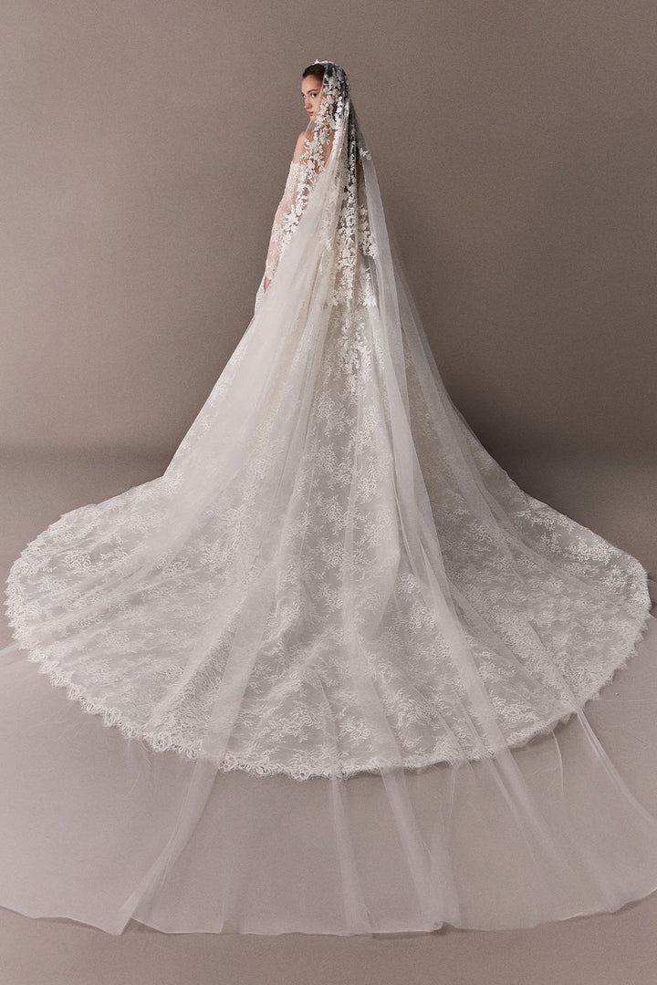 Plume by Kristie, Juri, Softly Sculpted Straight Gown | Esposa