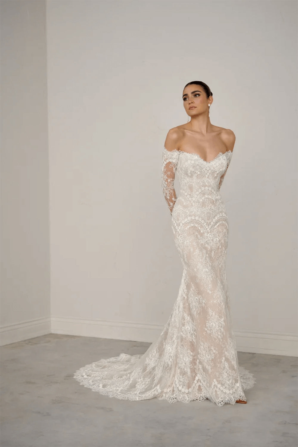 Justin Alexander, Alluring Mermaid Gown | Esposa