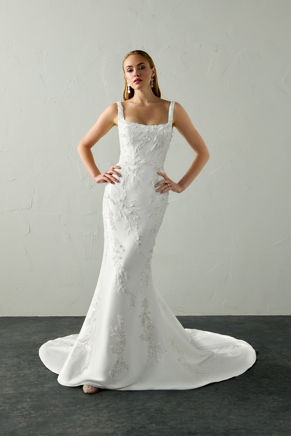 Justin Alexander, Elegant Mermaid Bridal Gown | Esposa