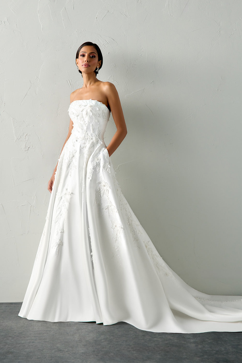 Justin Alexander, Floral A-Line Bridal Gown | Esposa