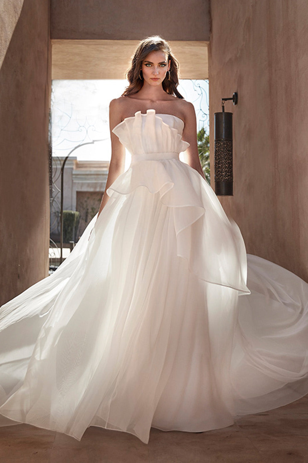 Pronovias, Voile Fabric Dress | Esposa