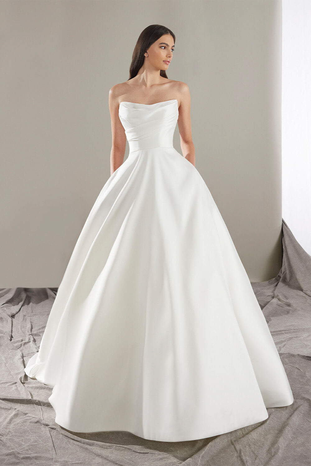 Pronovias, Elegant Strapless Gown | Esposa