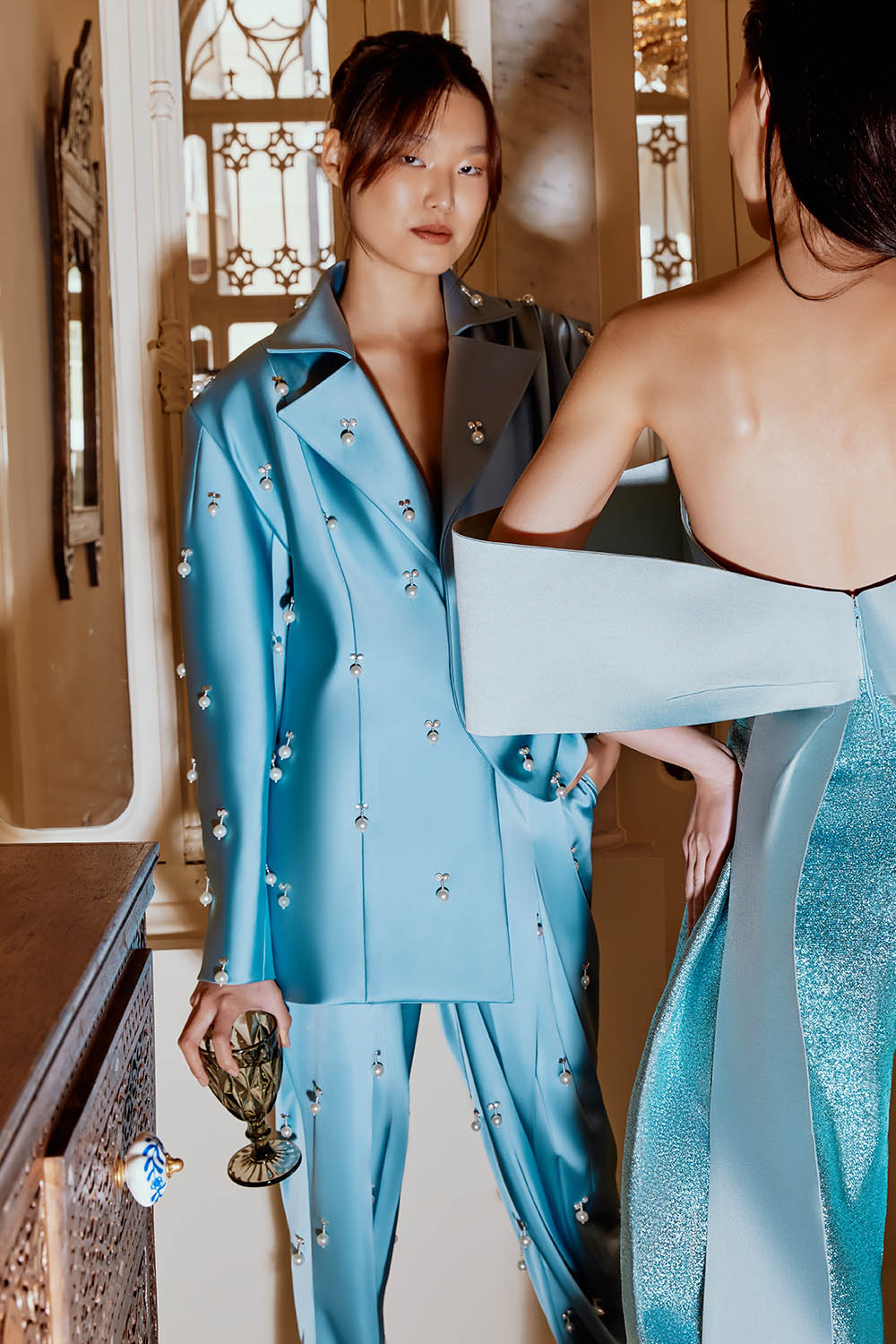 Kristie Romanos, Blake, Pant-Suit Ensemble | Esposa