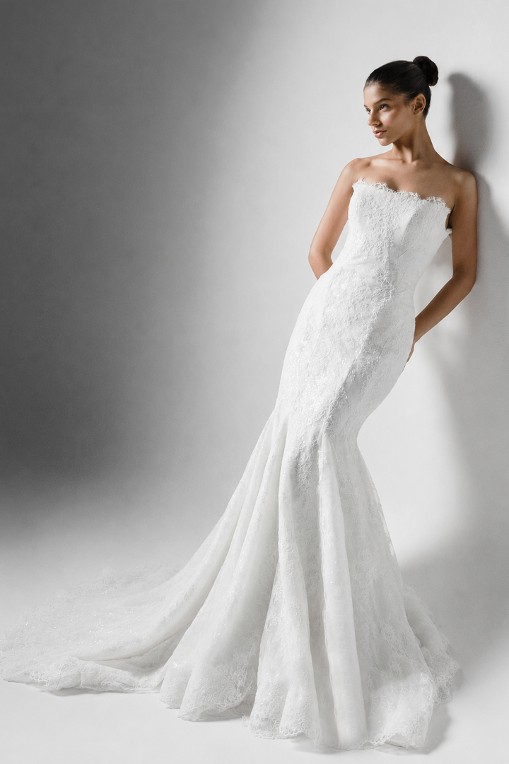 Kristie Romanos, Nareen, Enchanting Mermaid Gown | Esposa