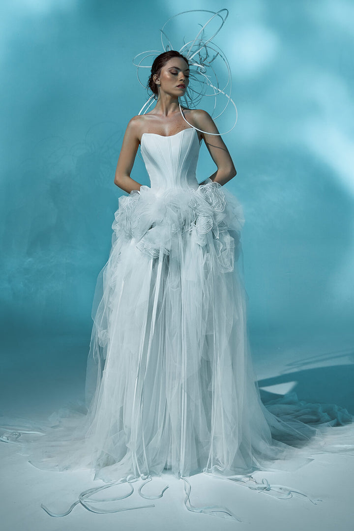 Kristie Romanos, Vinny, Edgy Bridal Dress | Esposa