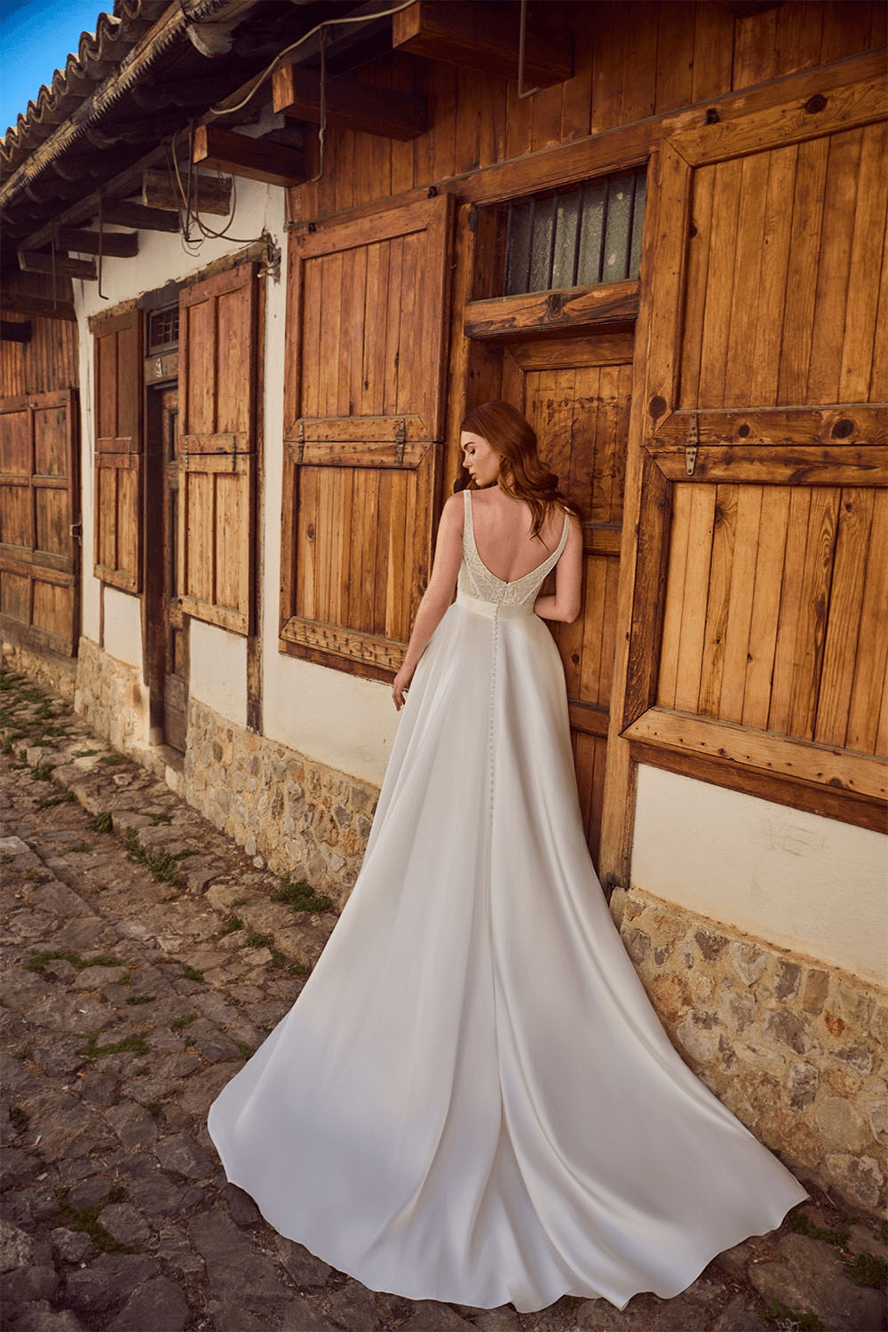 Calla Blanche, Playful A-Line Gown | Esposa