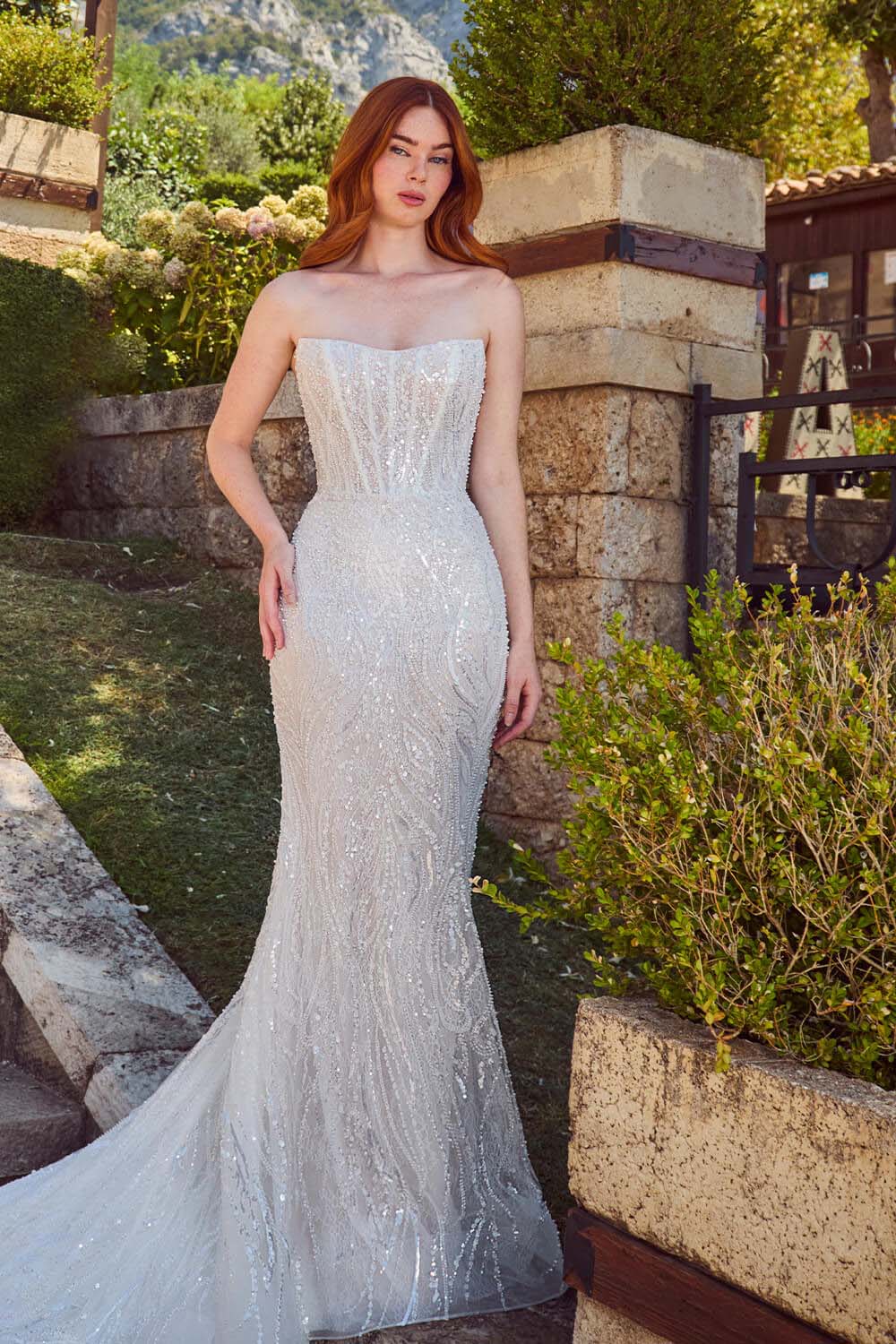 Blush, Beaded Lace Dress | Esposa