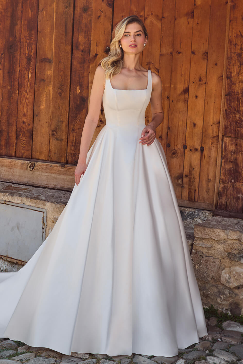 Blush, Satin Bridal Gown | Esposa