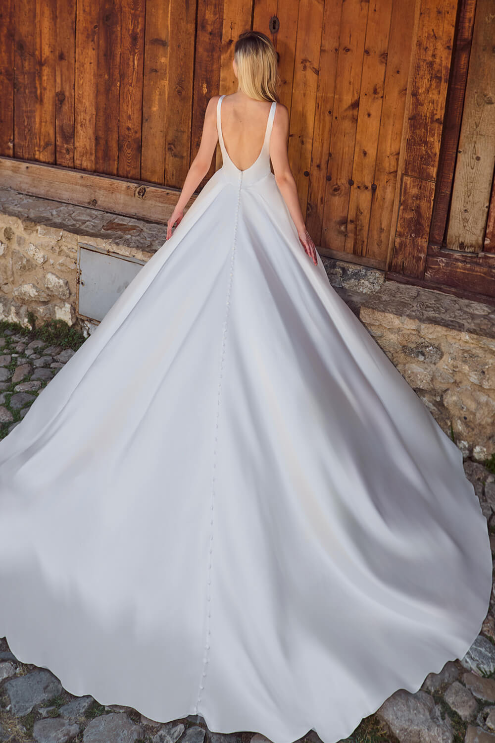 Blush, Satin Bridal Gown | Esposa