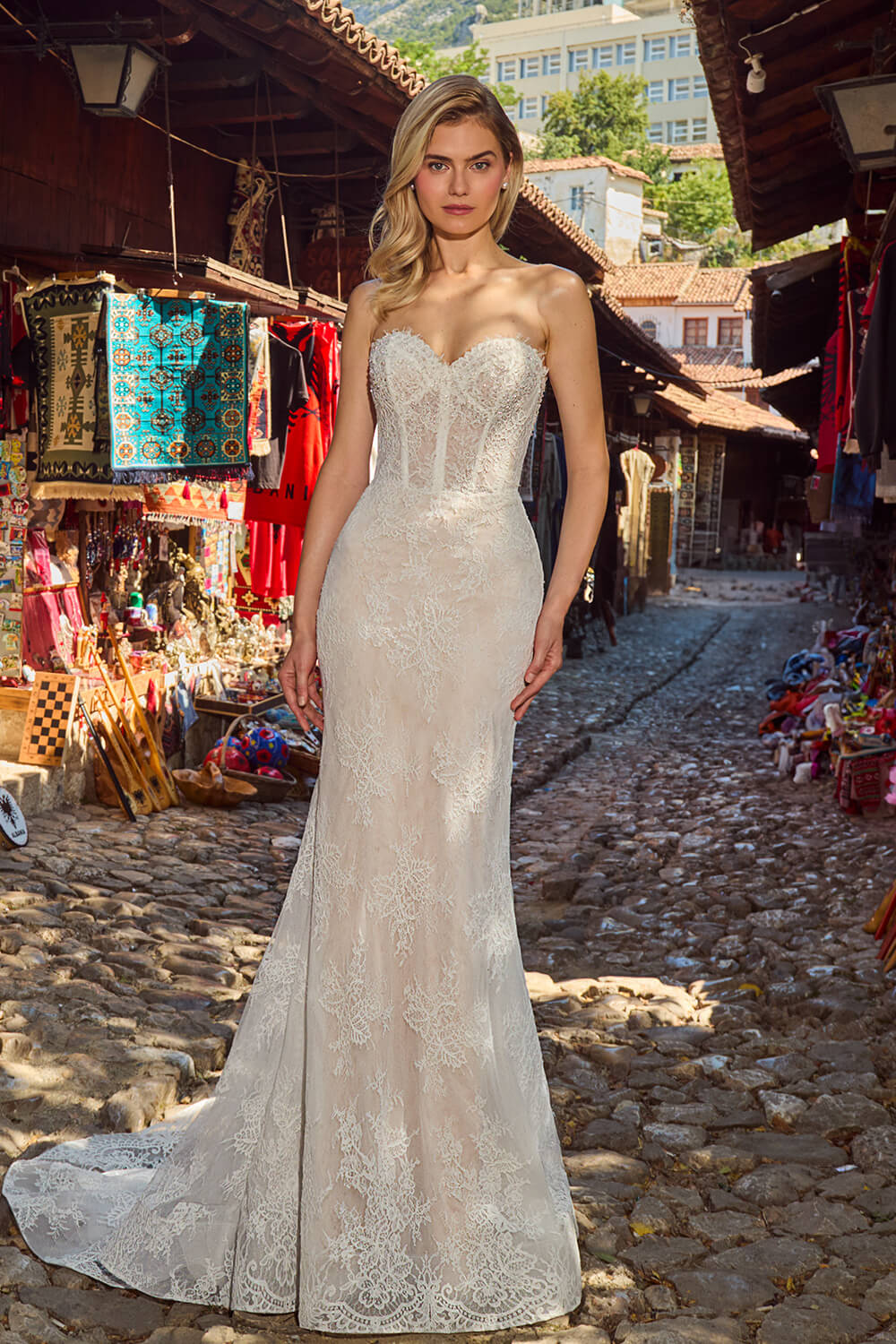 Blush, Lace Corset Dress | Esposa