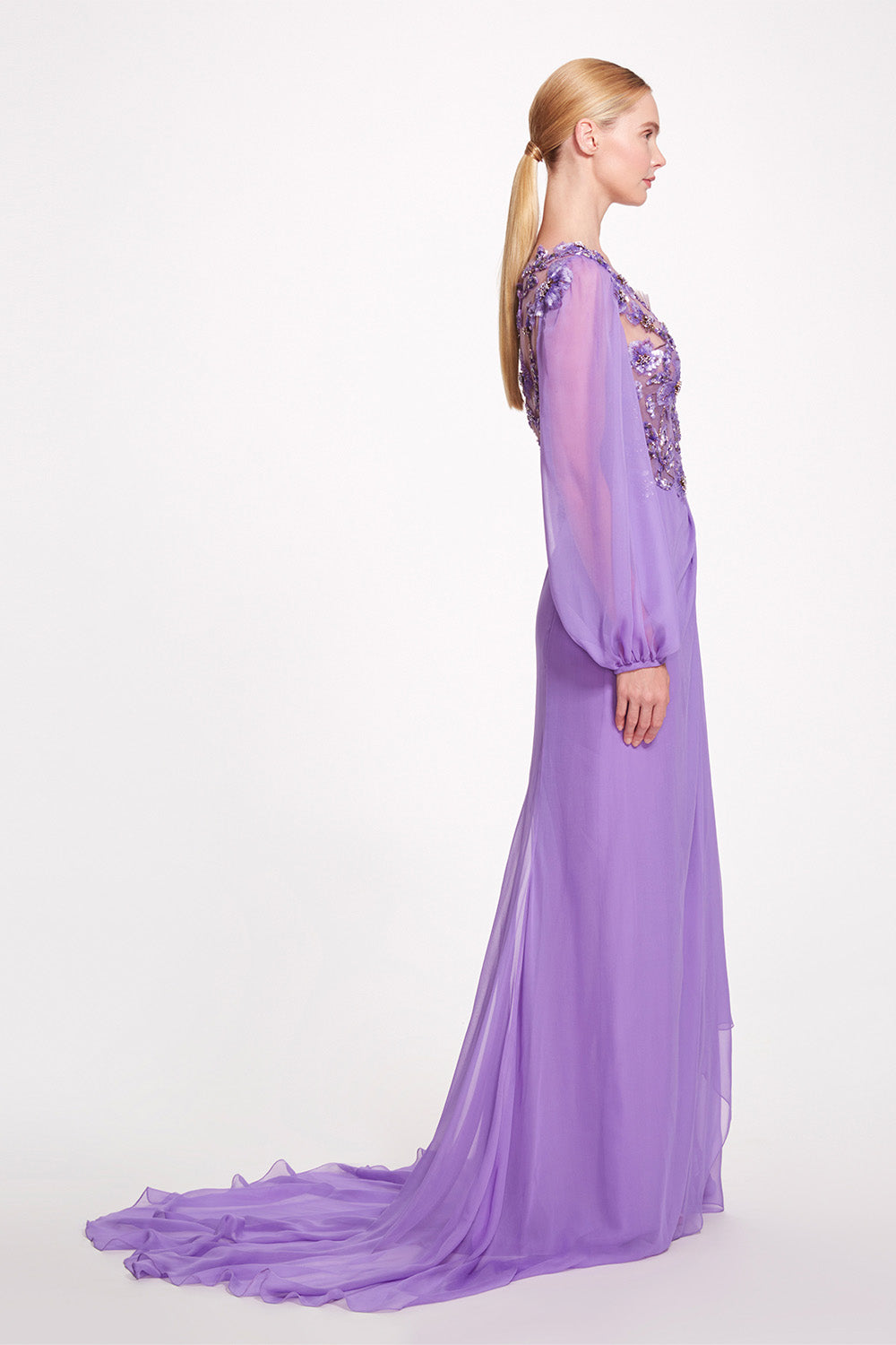 Marchesa, Illusion Bodice Gown | Esposa