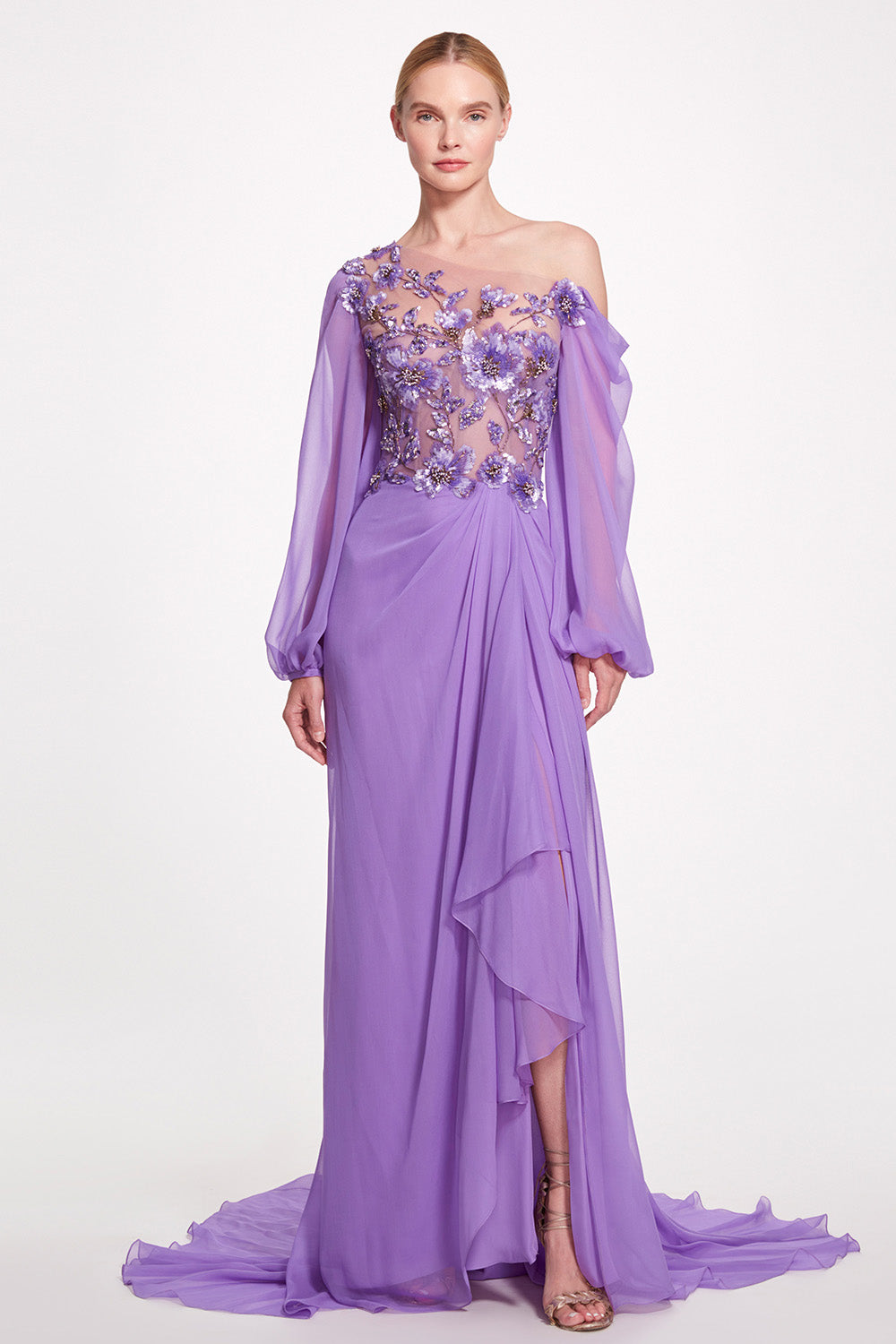 Marchesa, Illusion Bodice Gown | Esposa