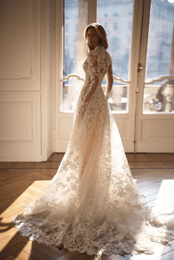 Milla Nova, Intricate A-Line Gown | Esposa