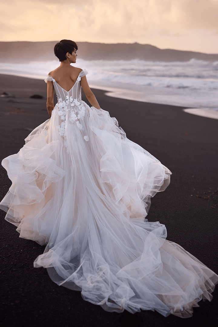 Milla Nova, Whimsical A-Line Gown | Esposa