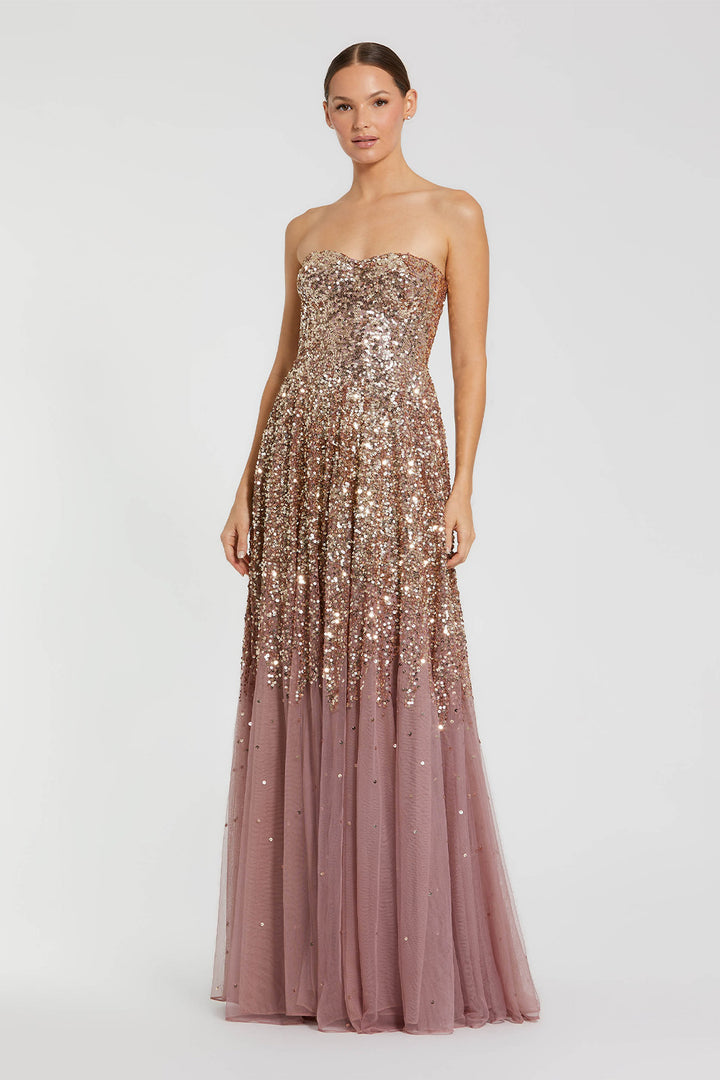 Mac Duggal, Radiant Sequin Evening Gown | Esposa