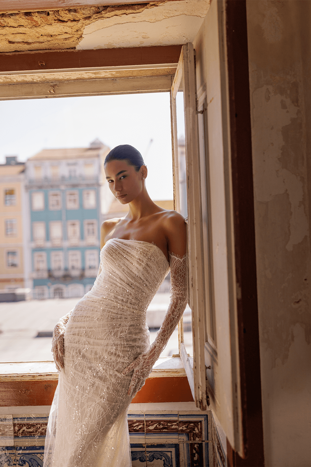 Wona Concept, Lustrous Mermaid Gown | Esposa