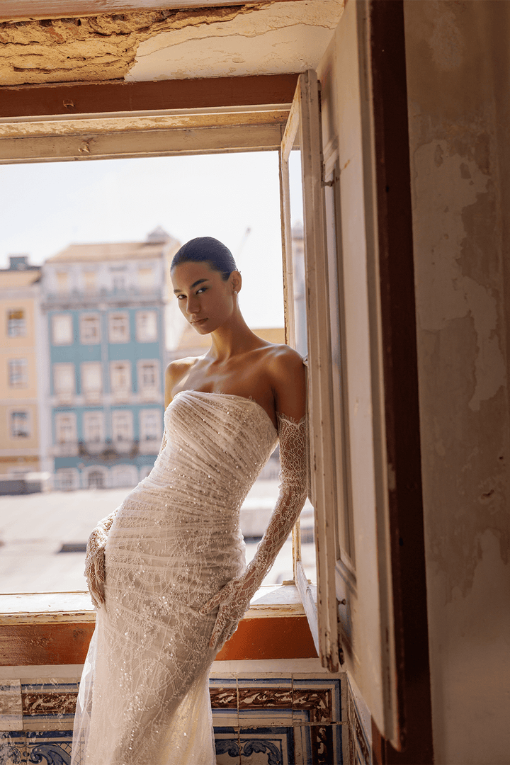 Wona Concept, Lustrous Mermaid Gown | Esposa