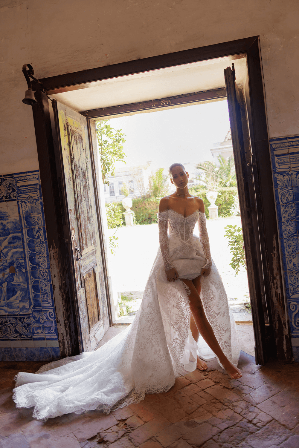 Wona Concept, Alluring A-Line Gown | Esposa