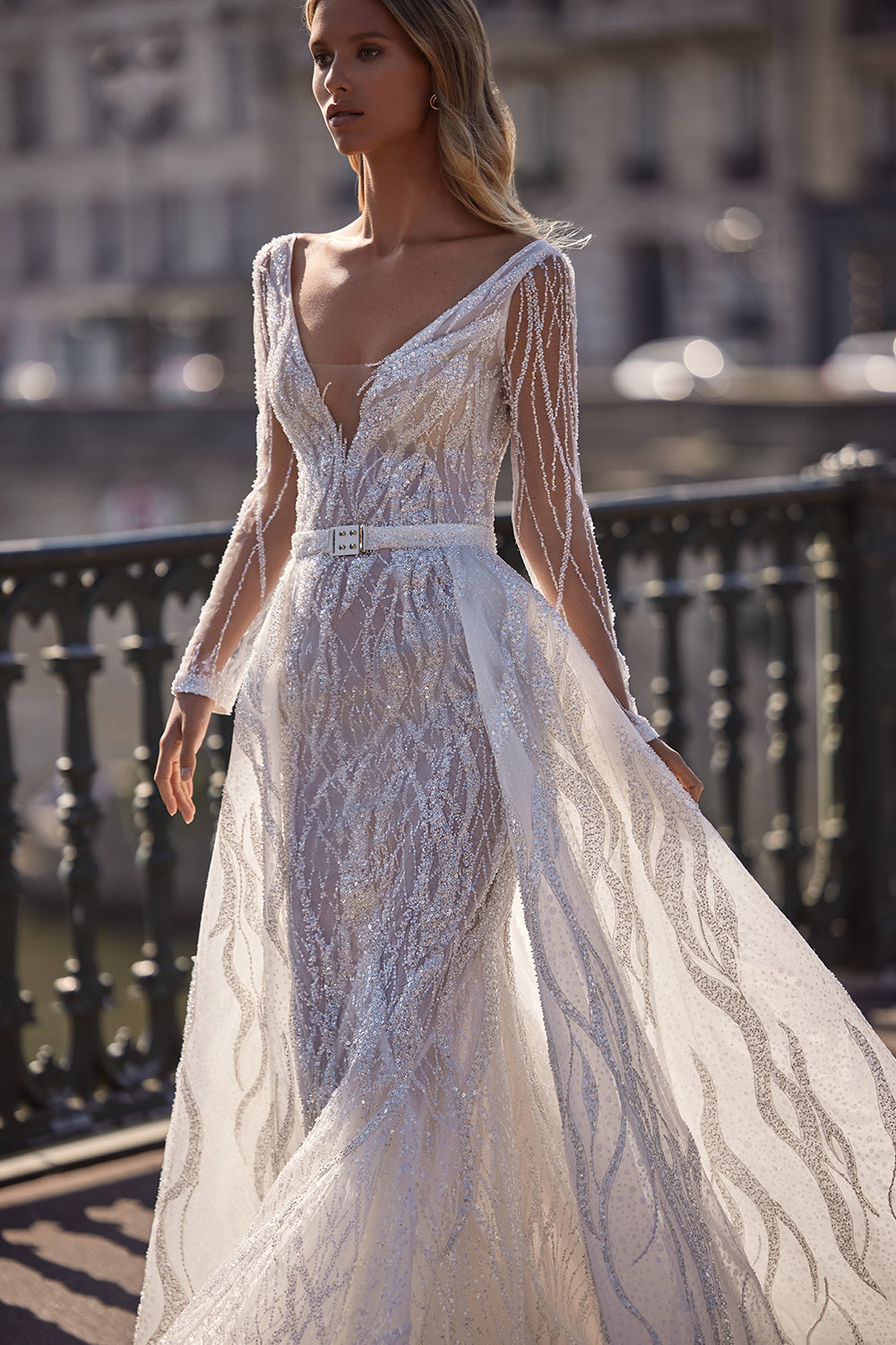 Milla Nova, V-Neckline Dress | Esposa