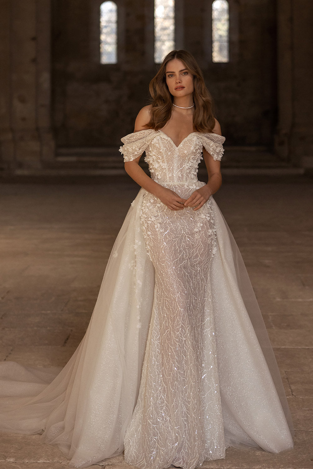 Eva Lendel, Glitter Wedding Dress | Esposa