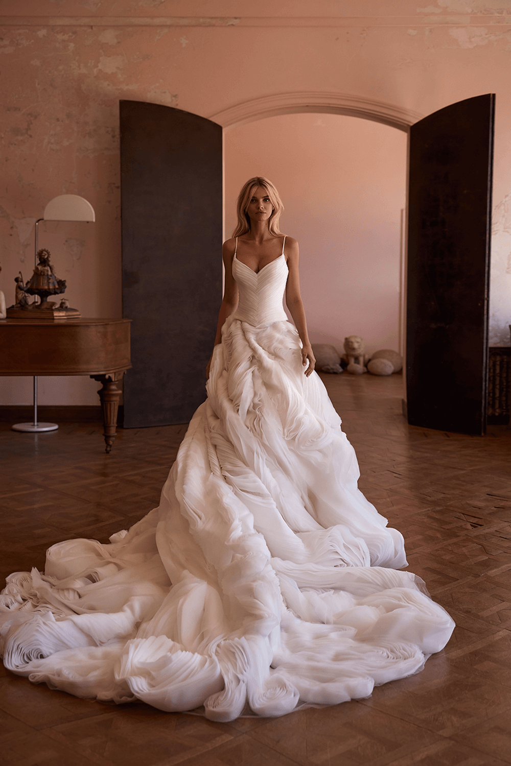 Milla Nova, Voluminous Organza Gown | Esposa