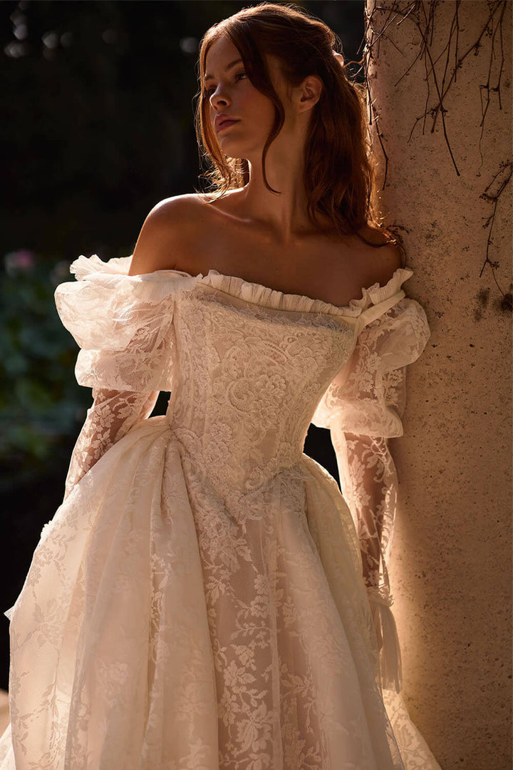 Milla Nova, Chantilly Lace Gown | Esposa