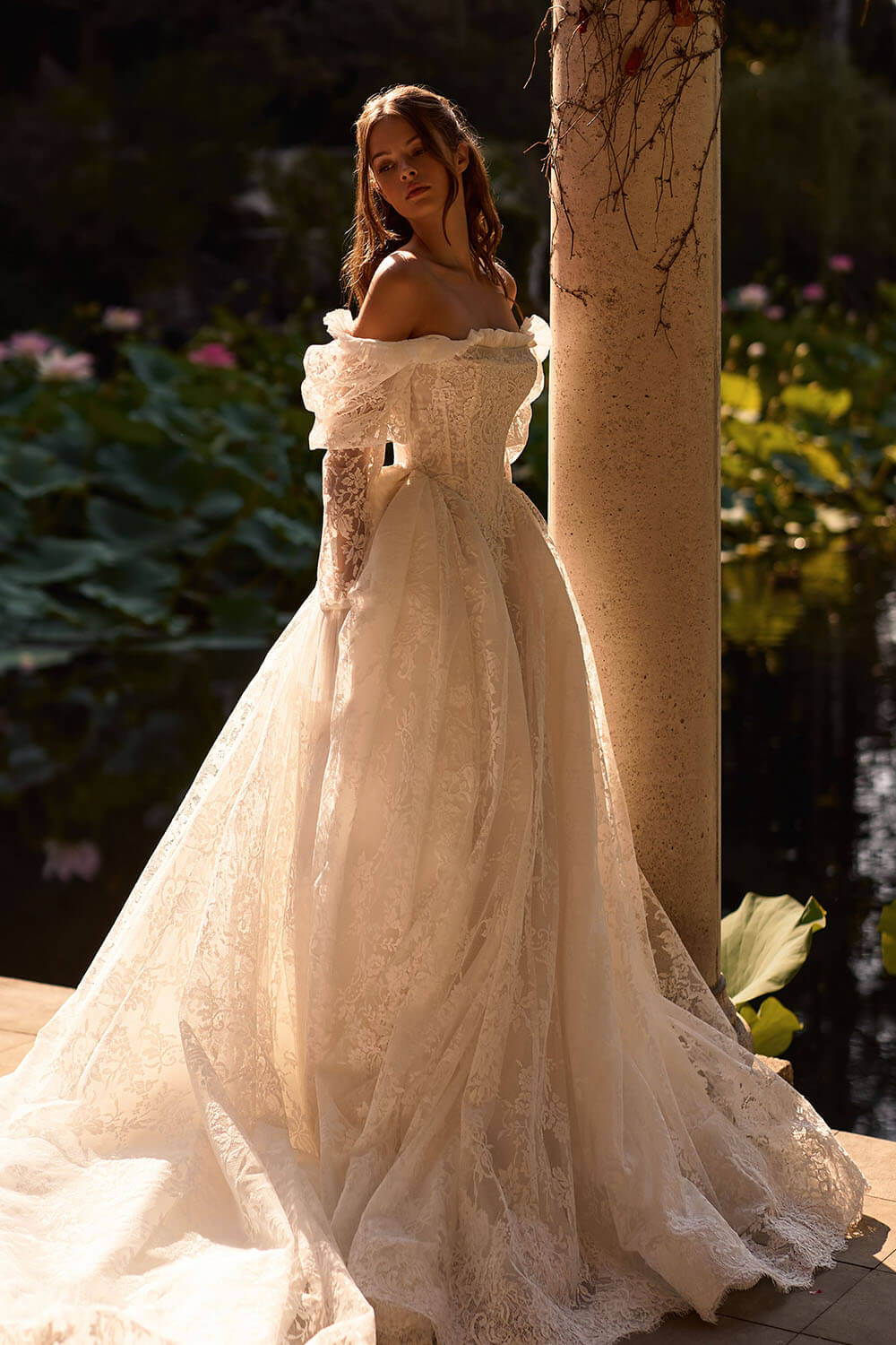 Milla Nova, Chantilly Lace Gown | Esposa