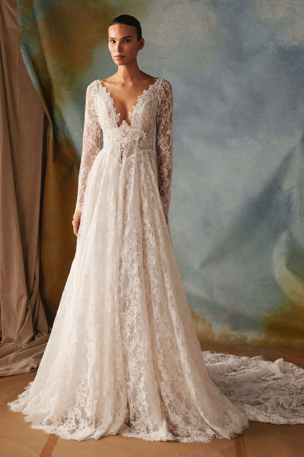Milla Nova, Alba, Convertible Mikado A-Line Bridal Gown | Esposa