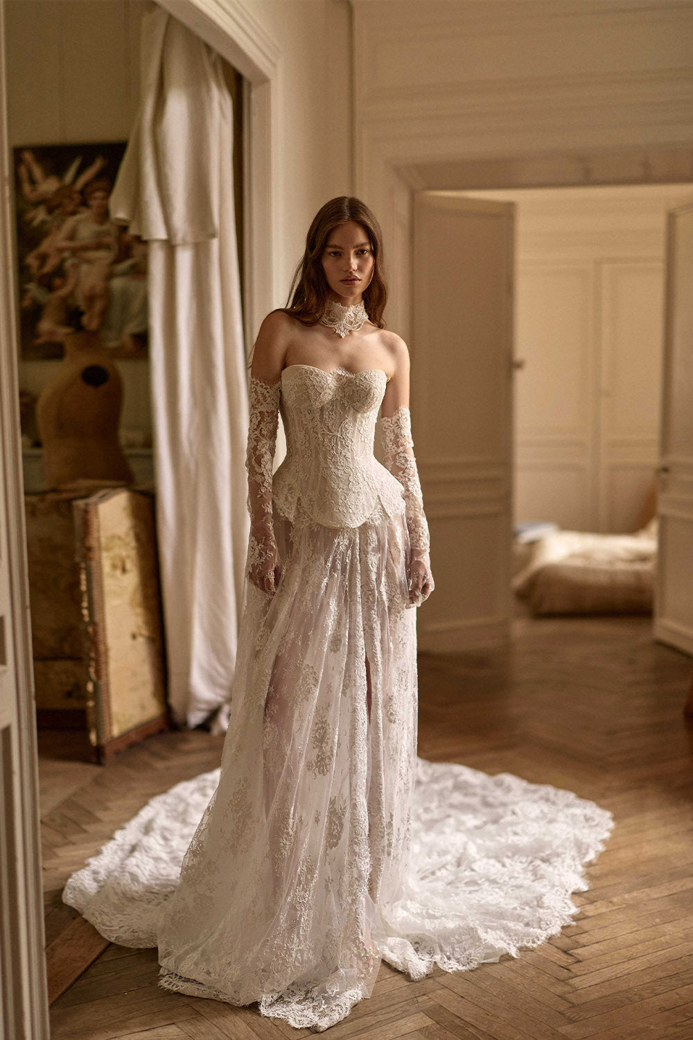 Milla Nova, Averic, Lace Bridal Gown | Esposa