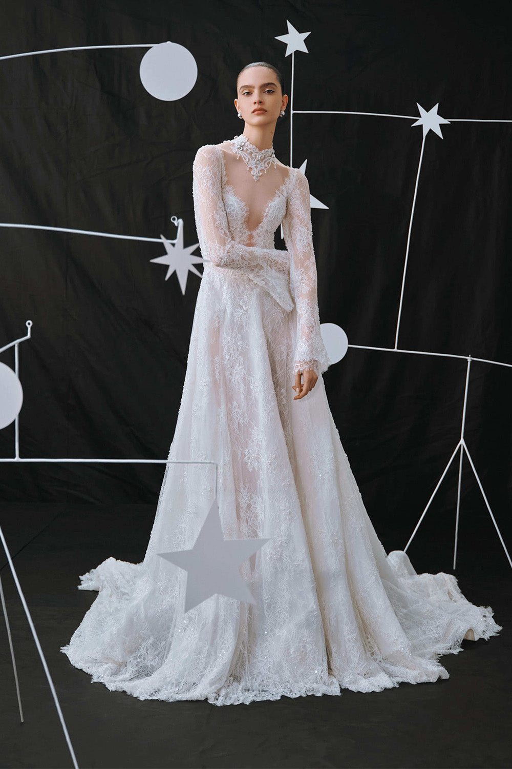 Milla Nova, Estra, Romantic Lace A-Line Gown | Esposa