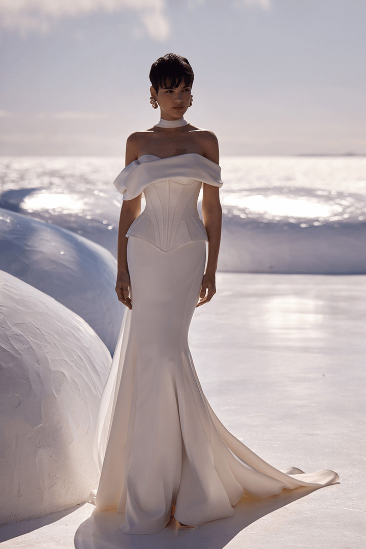 Milla Nova, Floriane, Sleek Mermaid Gown | Esposa