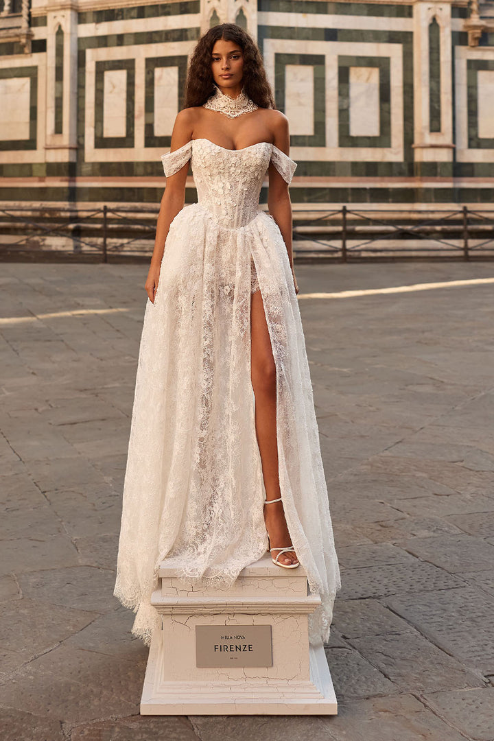 Milla Nova, Liorina, Dreamy Corseted A-line Gown | Esposa