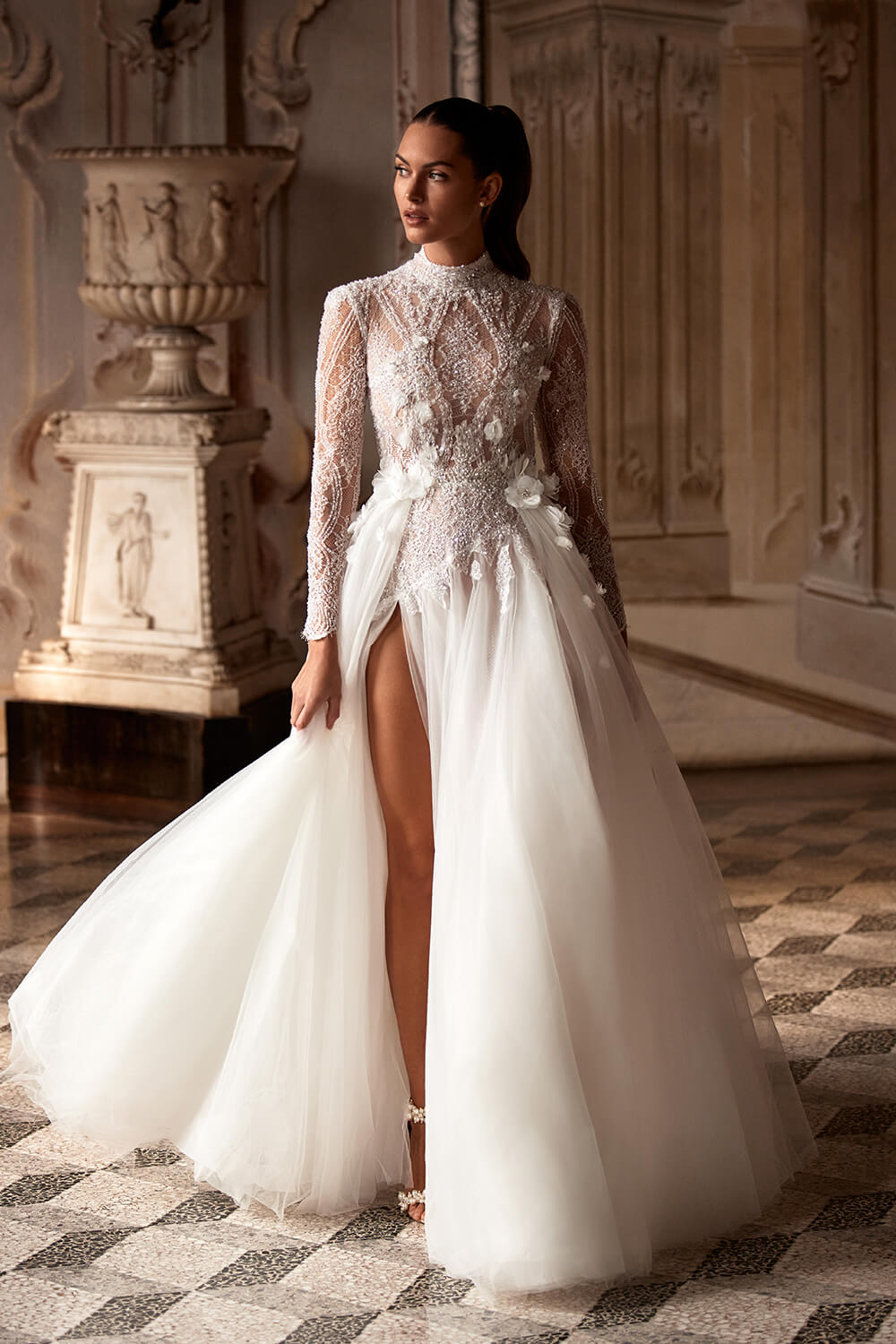 Milla Nova, Qentine, Long-Sleeved Dress | Esposa